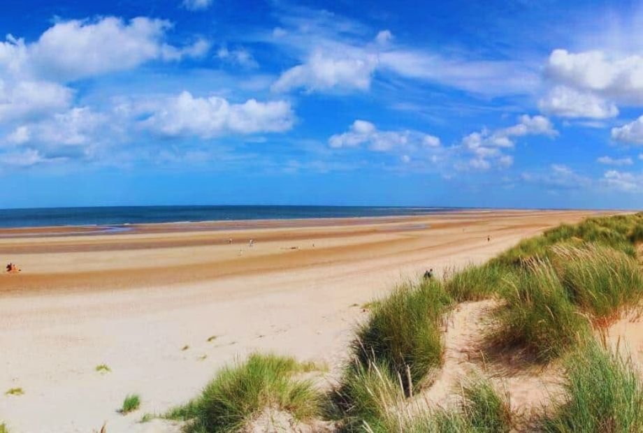 Holkham Beach en Norfolk Reino Unido, es una de las locaciones de Deadpool & Wolverine