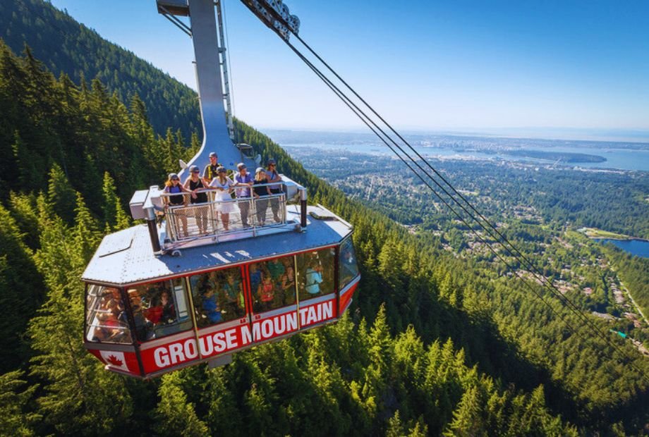 Grouse Mountin otro de los paseos recomendados en Vancouver